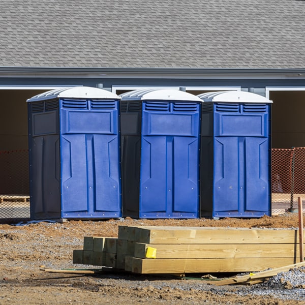 are there different sizes of portable restrooms available for rent in Collettsville